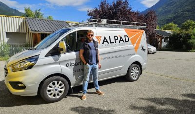 Nouvelle identité visuelle pour Les véhicules d'Alp'Ad