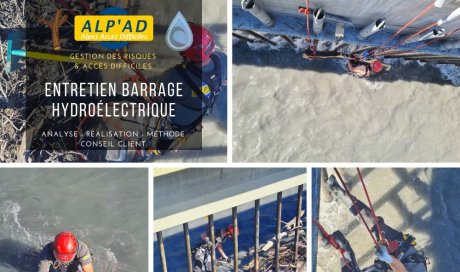 ALP'AD  Entretien barrage Hydroélectrique à Chambéry