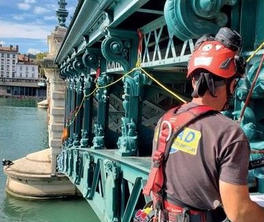 ALP'AD : nos méthodes déployées lors de travaux en accès difficile à Chambéry