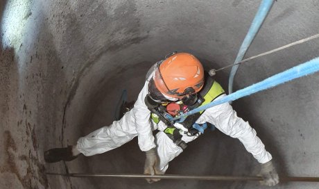 Professionnel pour intervention dans un silo industriel Chambéry et ses environs