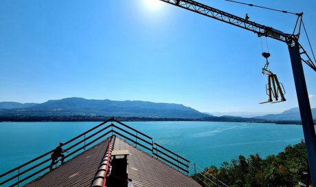 entreprise de cordistes pour vos travaux en accès difficiles à Aix-les-Bains