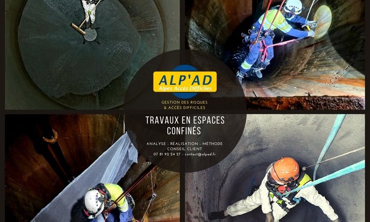 ALP'AD, entreprise de travaux d'accès difficile en Maurienne