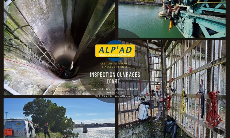 ALP'AD, entreprise de travaux d'accès difficile en Maurienne