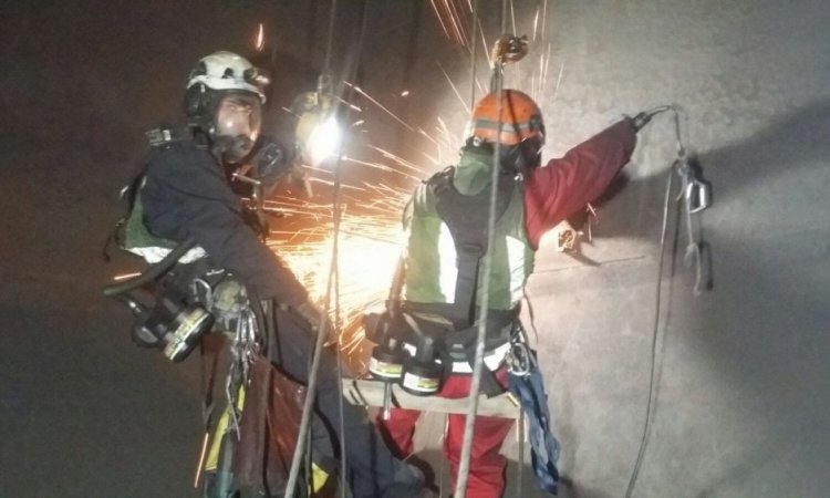 Professionnel pour intervention dans un silo industriel Chambéry et ses environs